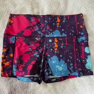 CVG Paint Splatter Athletic Shorts